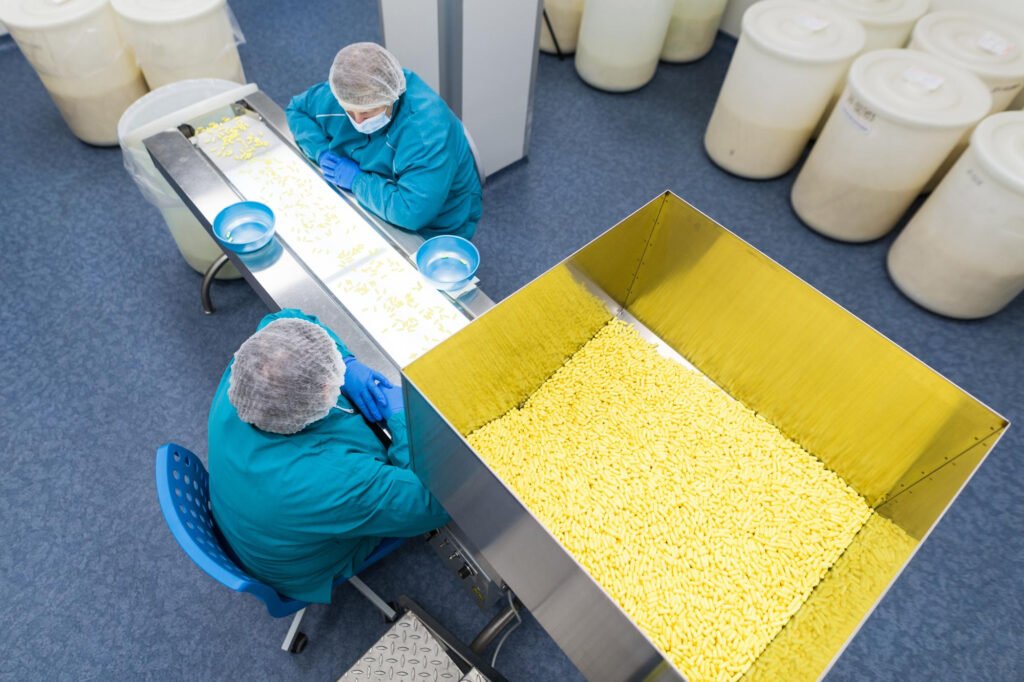 Fabrication de compléments alimentaires, exemple de pièges de l'industrie alimentaire.